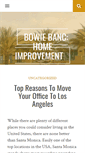 Mobile Screenshot of bowiebanc.com